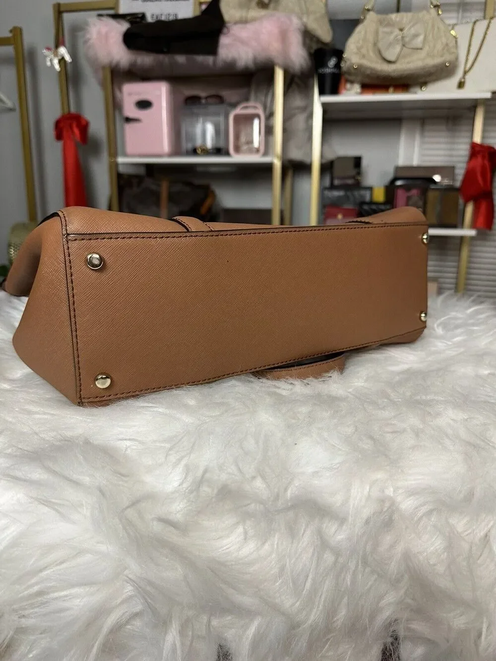 KATE SPADE NEWBURY LANE MILES TOASTED ALMOND Large Tote